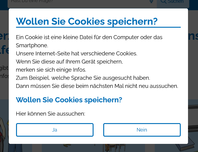 Cookie-Hinweise sind schwierig