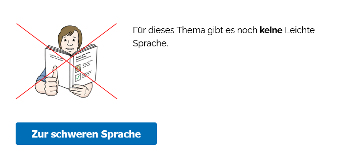 Texte, die es noch nicht in Leichter Sprache gibt