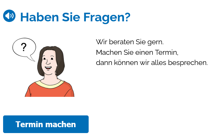 So müssen Schalt-Flächen aussehen