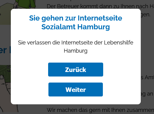 Links auf andere Internet-Seiten